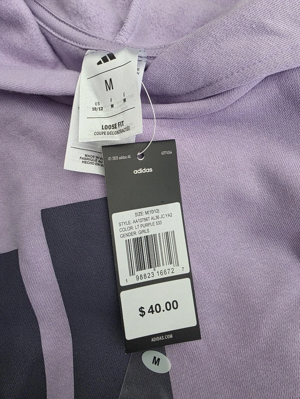 adidas girls essential